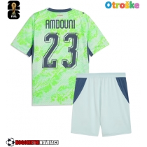 Otroške Nogometnih dresov Švica Zeki Amdouni #23 Gostujoči SP 2026 Kratki rokavi (+ hlače)